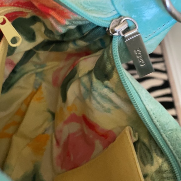 Hobo International Mini Aqua Green Leather  Mini Hobo Bag 😘😘 - Picture 12 of 14